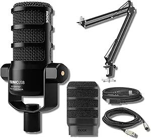 RODE PodMic USB Broadcast Microphone