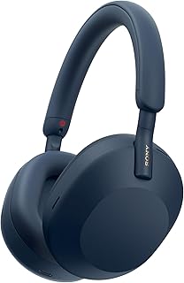 Sony WH-1000XM5 Noise Canceling Headphones Midnight Blue