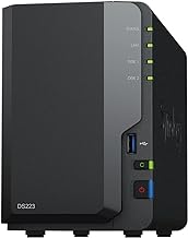 Synology DS223 2-Bay NAS with 8TB