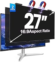 GUDTEKE 2Pack Magnetic 27in Privacy Screen for Monitor
